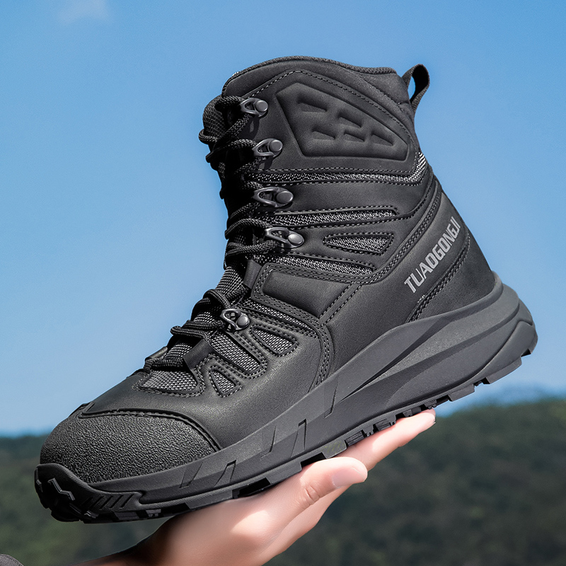 Men'S Shoes Zipper - Men's Military Tactical Boots Army Boots