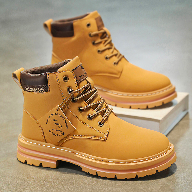 Canvas Sneaker High - Classic Men High Top Boots High