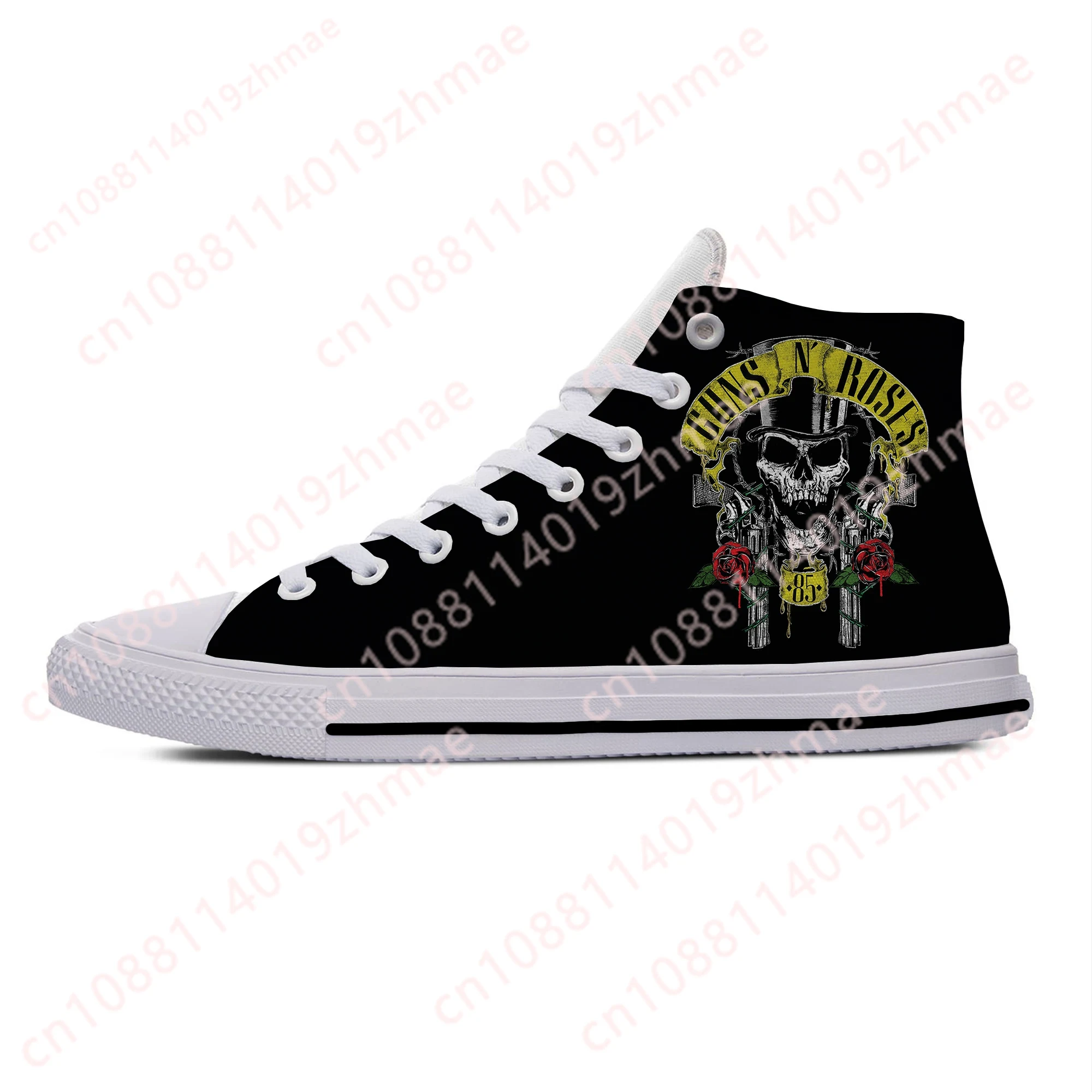 Canvas Sneaker High - Hot 3D Guns N Rose Heavy