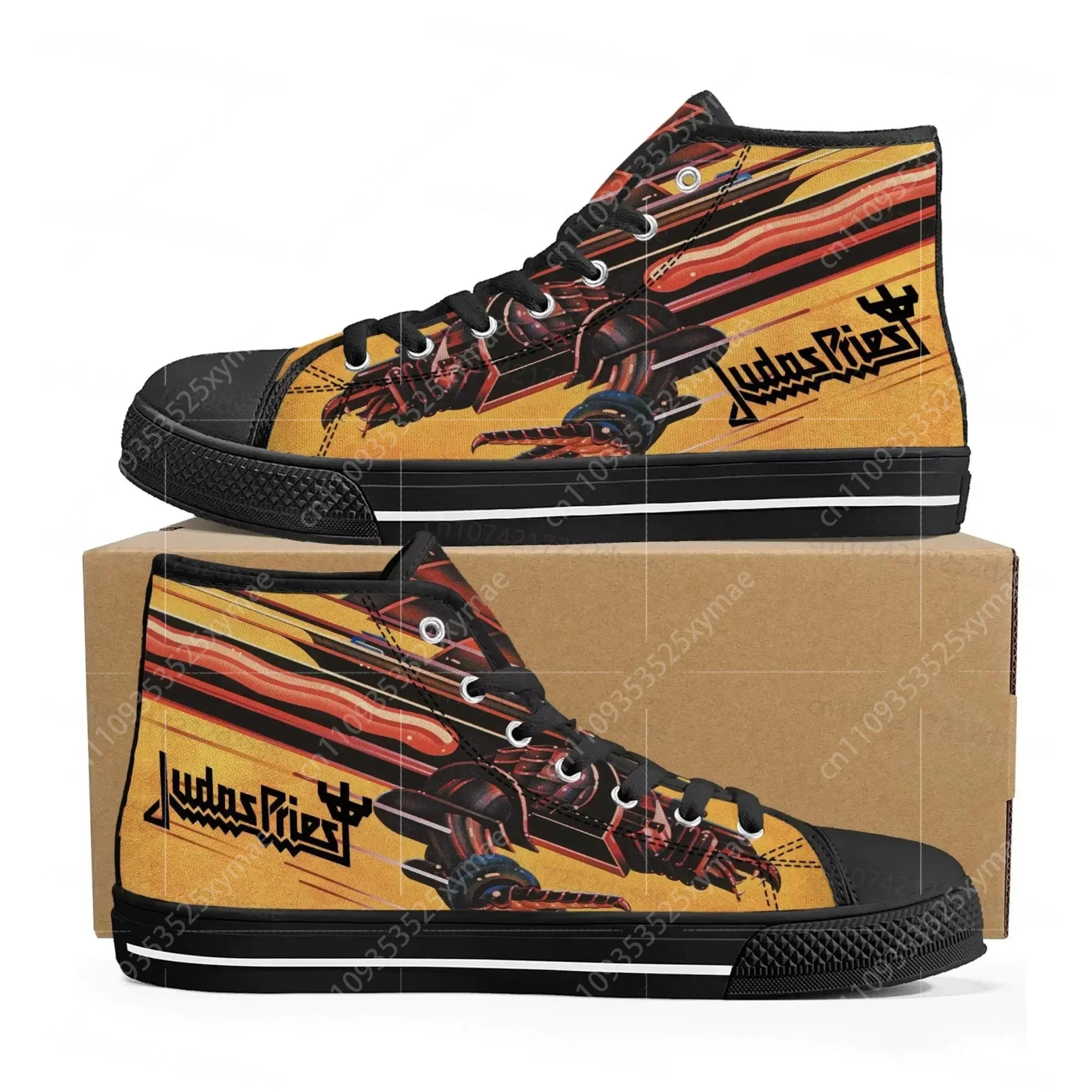 Canvas Sneaker High - Judas Priest Heavy Metal Rock Band
