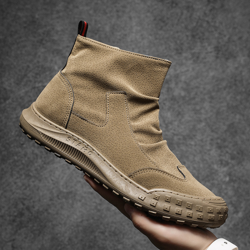 Suede Shoes for Men High Quali - đánh giá và giá Men'S Shoes Zipper