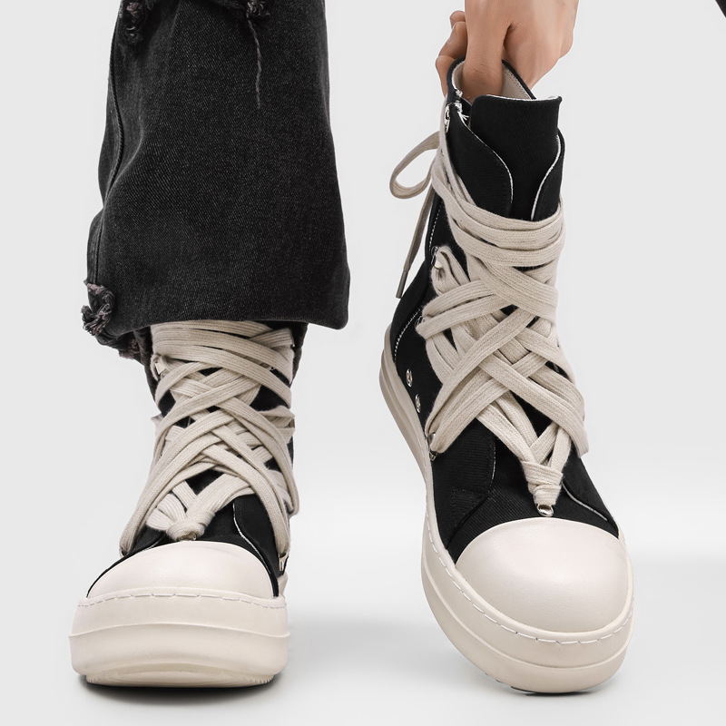High Quality Men's High Top Ca - đánh giá và giá Canvas Sneaker High