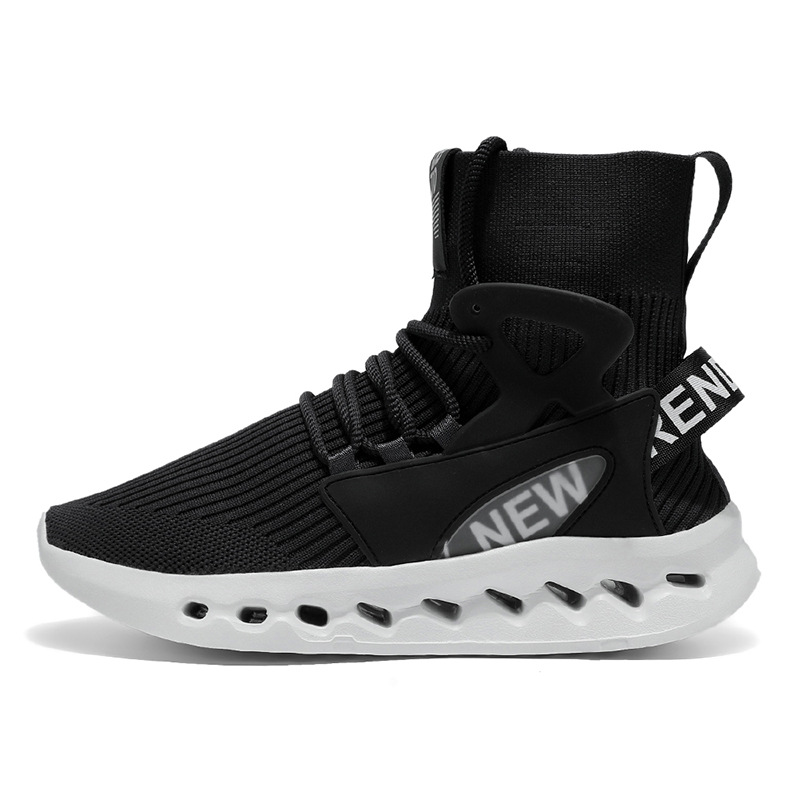 Trendy Men High Top Sock Shoes - đánh giá và giá Canvas Sneaker High