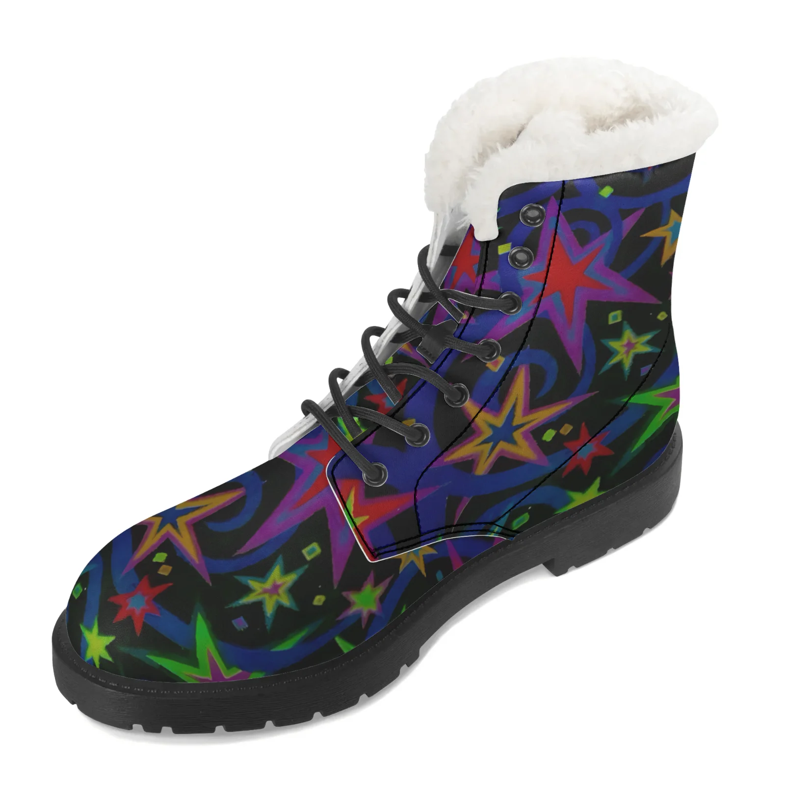 Starlit Sky Plush Snow Boots f - đánh giá và giá Men Shoes Eu To Us