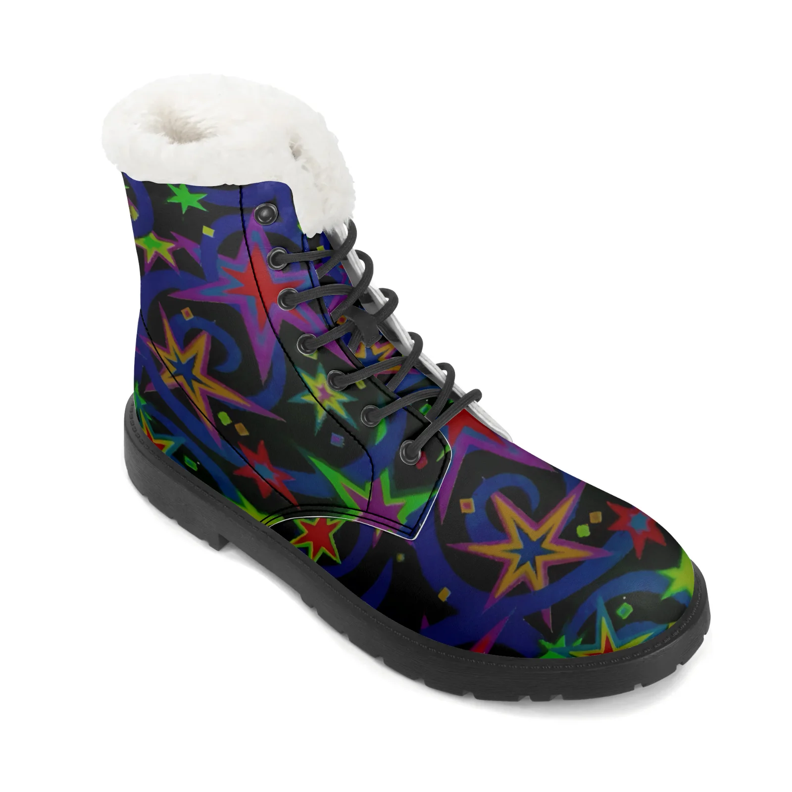 Starlit Sky Plush Snow Boots f - đánh giá và giá Men Shoes Eu To Us