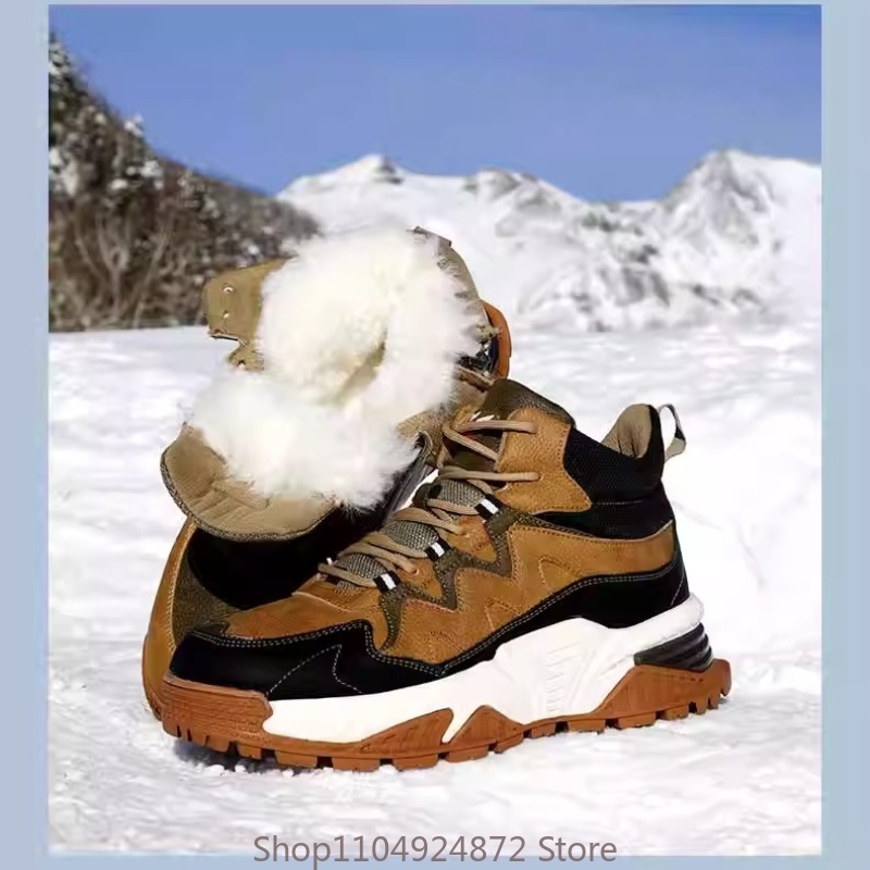 Winter Warm Wool Cotton Shoes  - đánh giá và giá Men'S Shoes With Support
