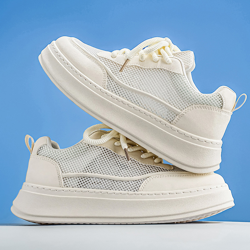Men's Breathable Mesh Platform - đánh giá và giá Men Shoes Eu To Us
