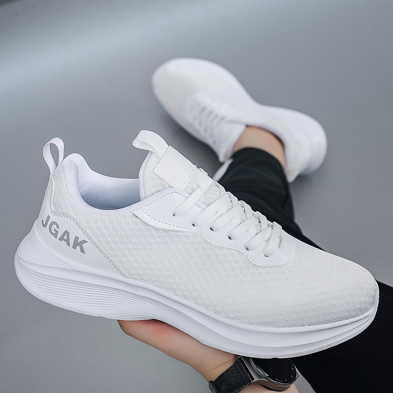 Ultra Light Mesh White Sneaker - đánh giá và giá Men Shoes Eu To Us