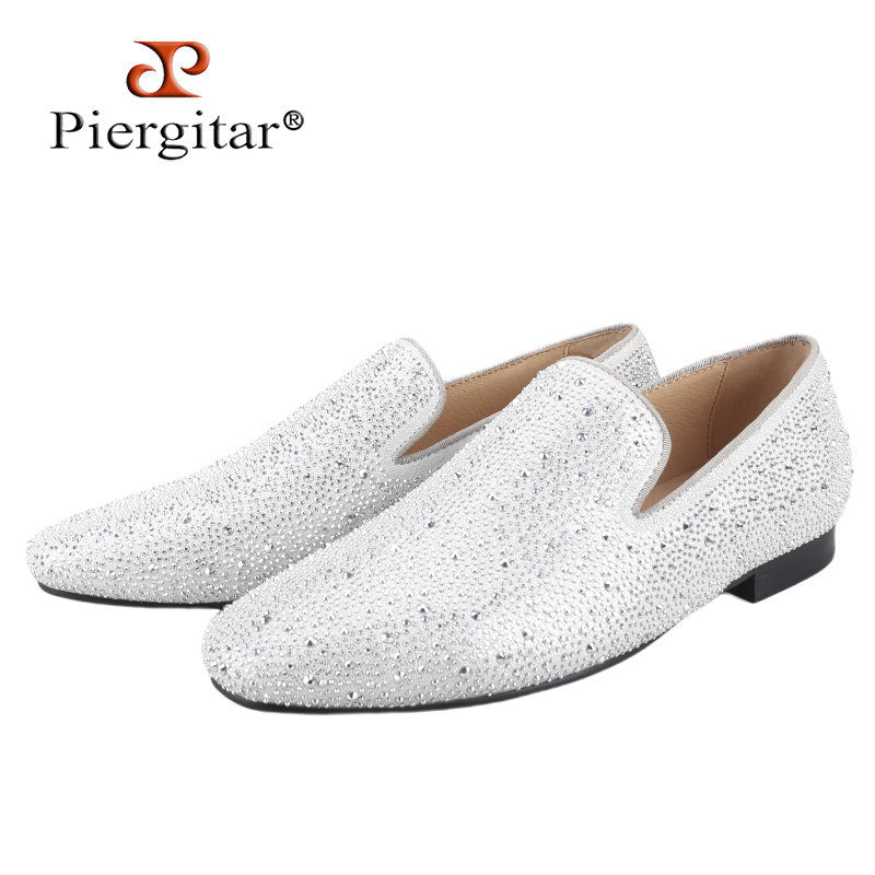 Piergitar Sliver Genuine Leath - đánh giá và giá Men Shoes Red Bottom