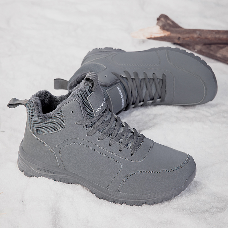 Winter Men's Boots Warm Plush  - đánh giá và giá Men'S Shoes With Support