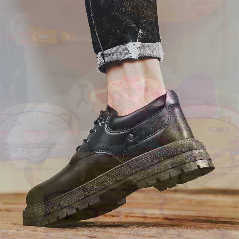 Dark Natural Leather Fashion T - đánh giá và giá Men Shoes Eu To Us
