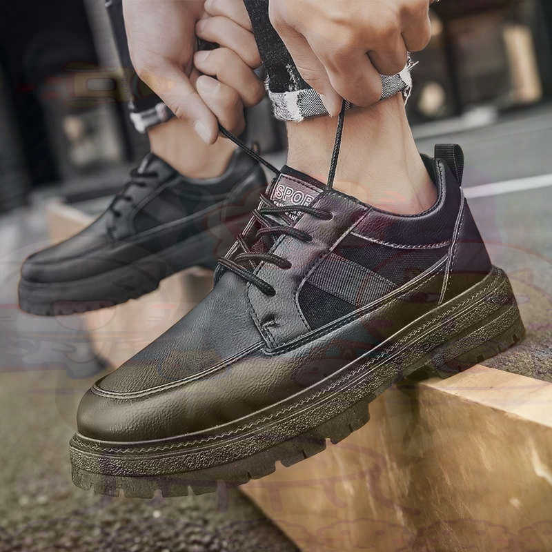 Dark Natural Leather Fashion T - đánh giá và giá Men Shoes Eu To Us