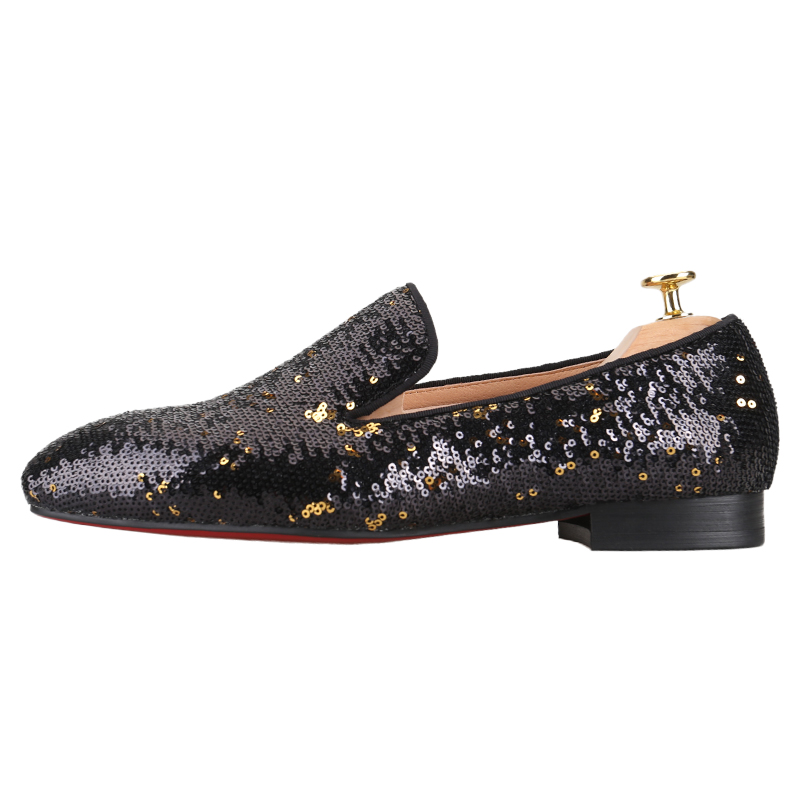 Piergitar Luxurious Black & Go - đánh giá và giá Men Shoes Red Bottom