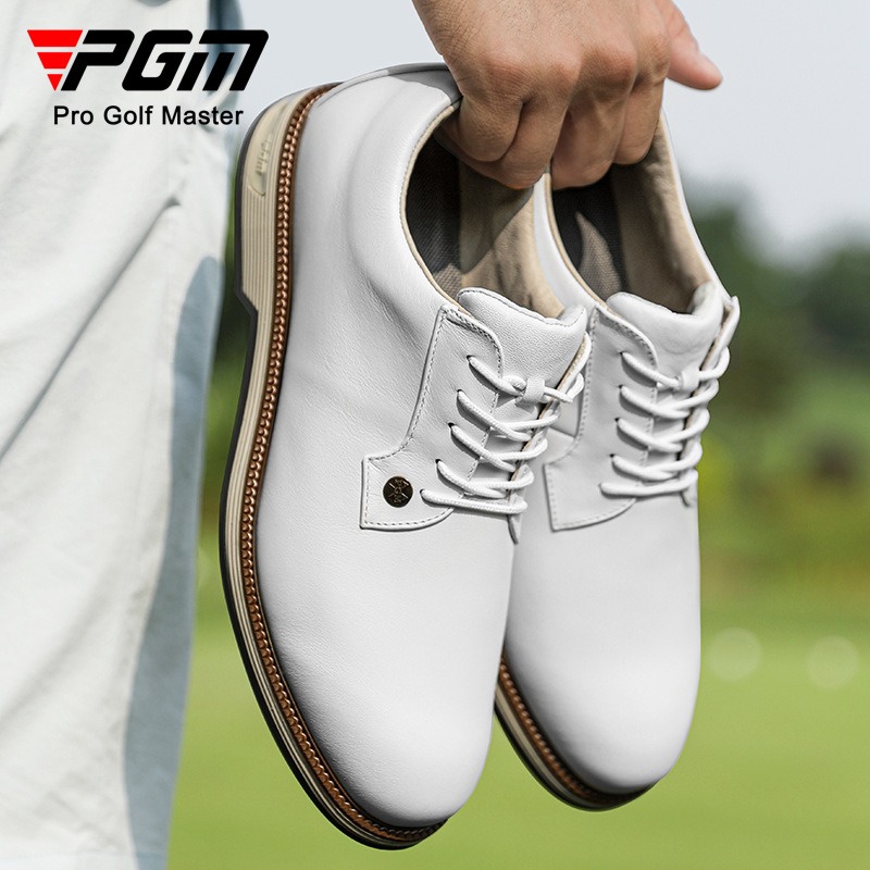 PGM Men's Cow Leather Golf Sho - đánh giá và giá Men Shoes Eu To Us