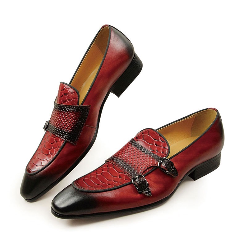 Comfortable Men Leather Shoes  - đánh giá và giá Men Shoes Red Bottom