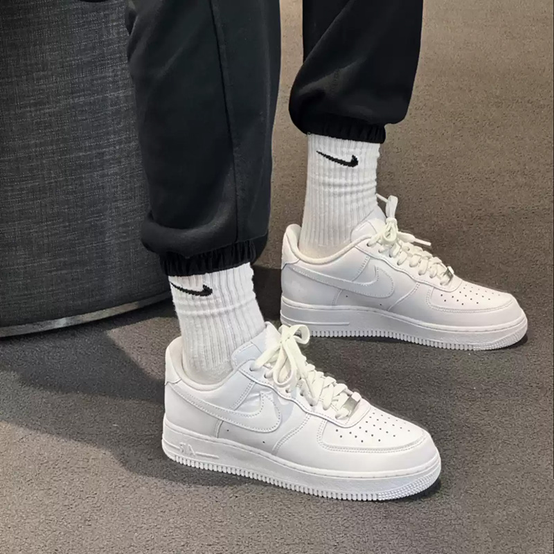 Nike Air Force 1 Pure White Ai - đánh giá và giá Men'S Shoes Nike Air Force