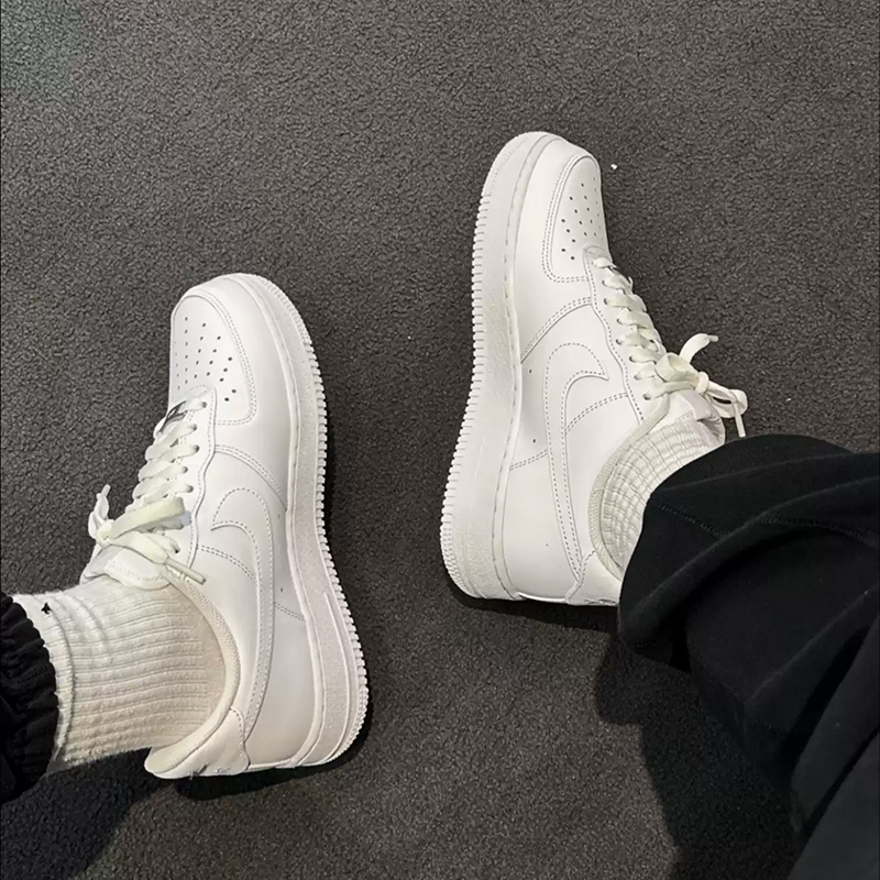 Nike Air Force 1 Pure White Ai - đánh giá và giá Men'S Shoes Nike Air Force