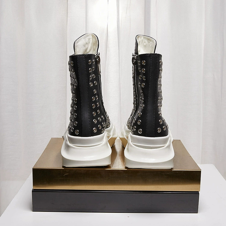 Vintage Men Shoes High-TOP Pla - đánh giá và giá Men'S Shoes Zipper