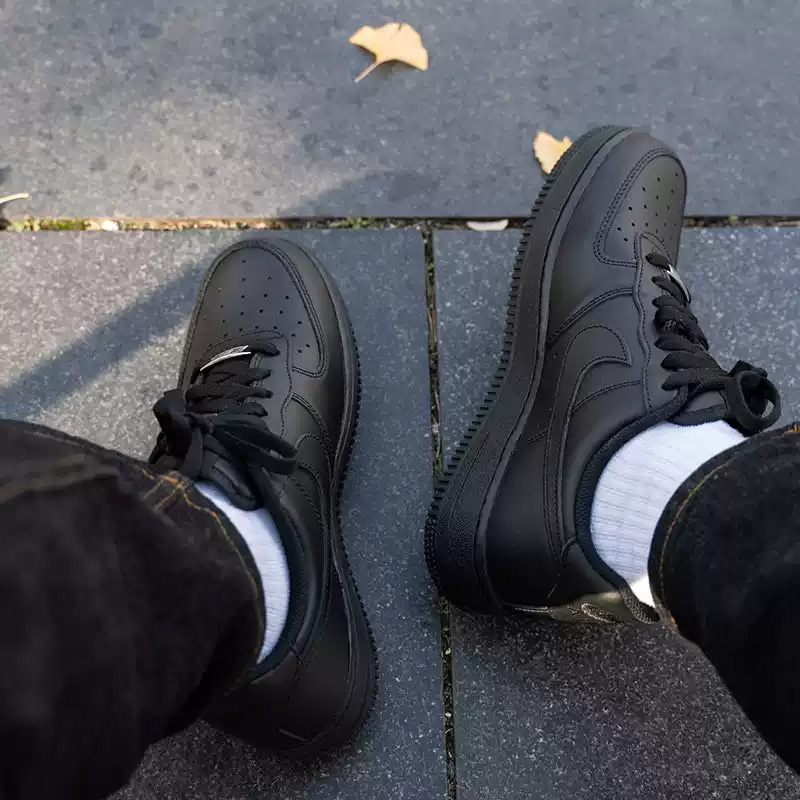 Nike Air Force1All Black Air F - đánh giá và giá Men'S Shoes Nike Air Force