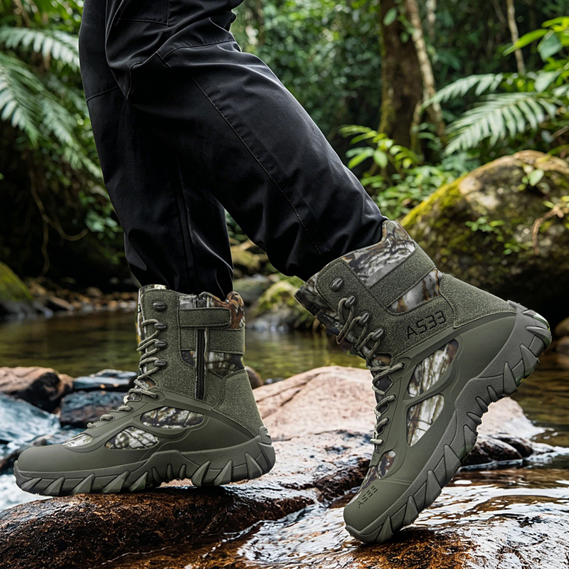 Men Tactical Boot Outdoor Ultr - đánh giá và giá Men'S Shoes Zipper