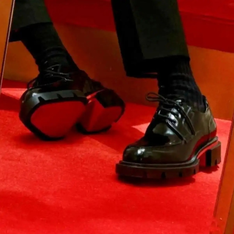 New Luxury Mens Red Sole Derby - đánh giá và giá Men Shoes Red Bottom