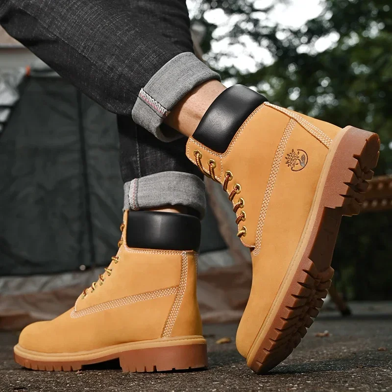 Boots Men High Top Boots High  - đánh giá và giá Men'S Shoes With Support