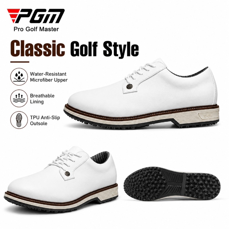 PGM Men's Waterproof Golf Shoe - đánh giá và giá Men Shoes Eu To Us